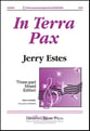 In Terra Pax Three-Part Mixed choral sheet music cover